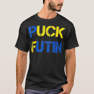T-shirt Proud Ukrainian Lover I Stand With Ukraine Puck Fu