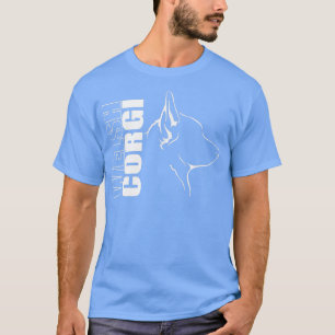 T-shirt Proud Welsh Corgi profil chien race chien