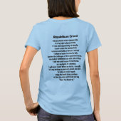 T-shirt proudrepublican (Dos)