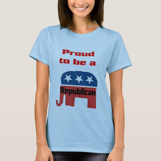 T-shirt proudrepublican (Devant)