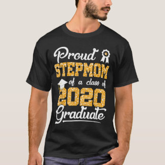 T-shirt Pround StepMom D'Une Classe De Chemise Diplômée De
