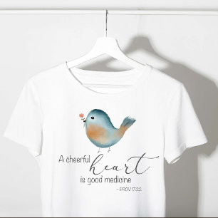 T-shirt Prov 17:22 - Un cœur joyeux