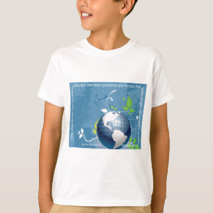T-shirt Proverbe d'Indien de Cree de ~ de la terre