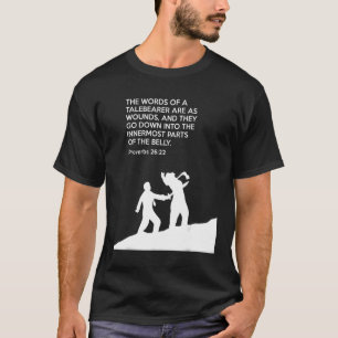 T-shirt proverbes étude biblique Proverbes 26 22