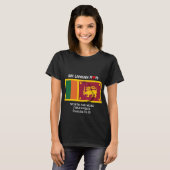 T-shirt PROVERBS 31 | Plus que des rubis | SRI LANKAN MOM (Devant entier)