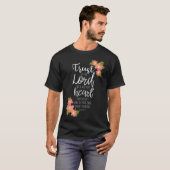 T-shirt Proverbs 35, Trust in the Lord, Scripture Christia (Devant entier)