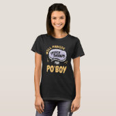 T-shirt Provide Speech Therapy for Po'Boy   Speech Patholo (Devant entier)