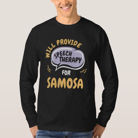 T-shirt Provide Speech Therapy for Samosa Speech Patholog (Devant)