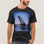 T-shirt Providence, RI 'Stuck-Up Bridge'  (Devant)