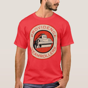 T-shirt Providence Steamrollers Retro Defunct Fan Art
