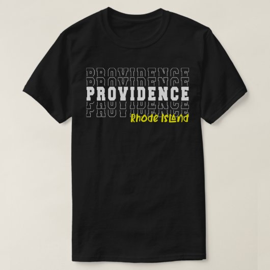 T-shirt Providence ville Rhode Island Providence RI (Design devant)