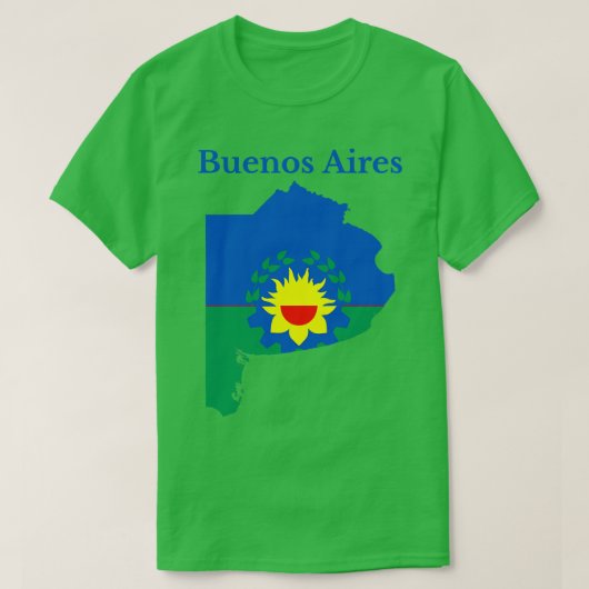 T-shirt Province de Buenos Aires Argentine (Design devant)