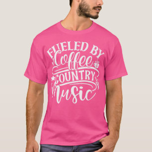 T-shirt Province de Funny Coffee Western Line Dancing Cowg