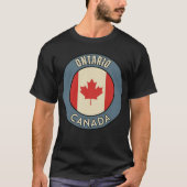 T-shirt Province of Ontario Canada (Devant)