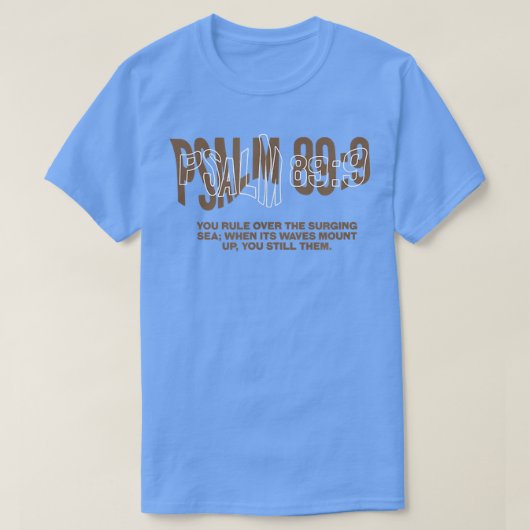 T-shirt Provision Of Grace, The Psalm 899  (Design devant)