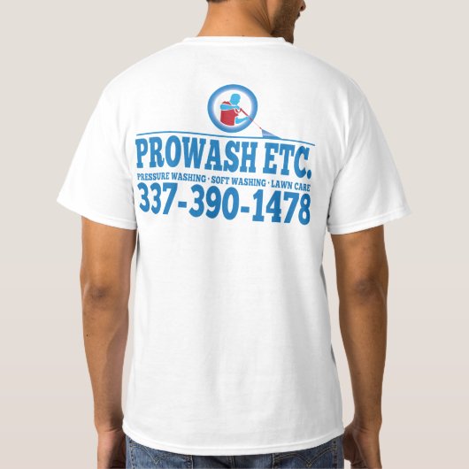 T-shirt PROWASH Etc. (Dos)