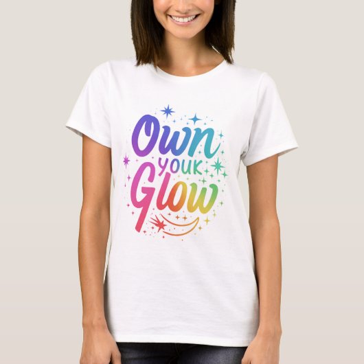T-shirt Prown Your Glow (Devant)