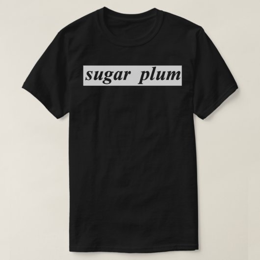 T-shirt prune sucre (Design devant)