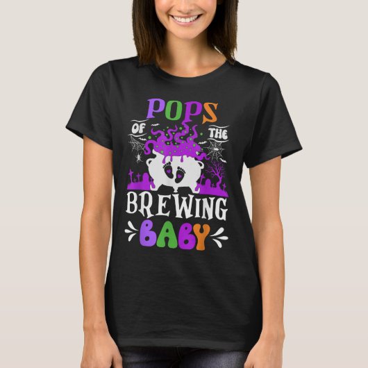 T-shirt Ps Of The Brewing Baby Dad To Be Halloween (Devant)