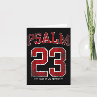 T-shirt Psalm 23 Jersey Heer Herder Kaart