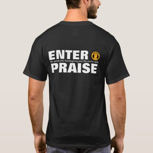 T-shirt Psaume 100 (Dos)