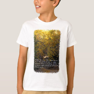 T-shirt Psaume 16:11 chemin