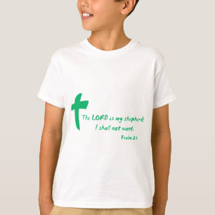 T-shirt Psaume 23 : Le Seigneur est mon Pasteur