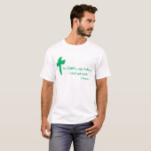 T-shirt Psaume 23 : Le Seigneur est mon Pasteur (Devant entier)
