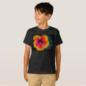 T-shirt Psaume 27:4 sur Noir (Devant entier)