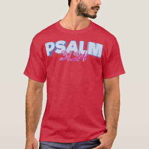 T-shirt Psaume 3124 Citations Inspirationnelles De La Bibl