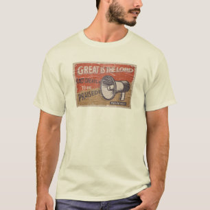 T-shirt Psaume 48 Grand est le Seigneur Vintage