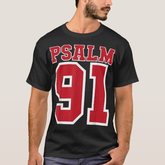 T-shirt Psaume 91 (Devant)