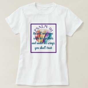 T-shirt Psaume 91 Une prière contre le virus Corona chrét