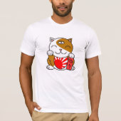 T-shirt Pseudo calicot Maneki Neko (Devant)