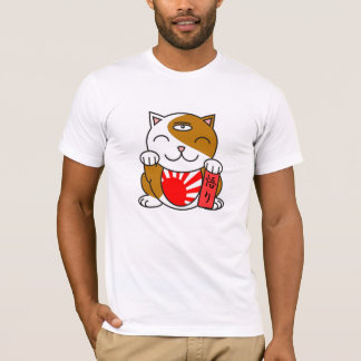 T-shirt Pseudo calicot Maneki Neko