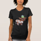 T-shirt PSF | Cow Alien (Devant)