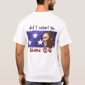 T-shirt Psitt ! Barack (Dos)