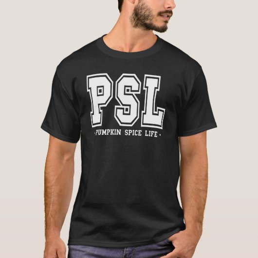 T-shirt Psl Citrouille Spice Life Citrouille Saison Automn (Devant)