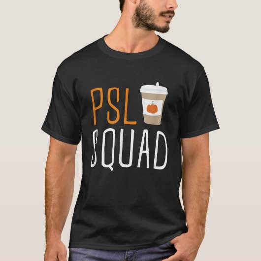 T-shirt PSL Squad Citrouille Spice Latte Lover Automne Ha (Devant)