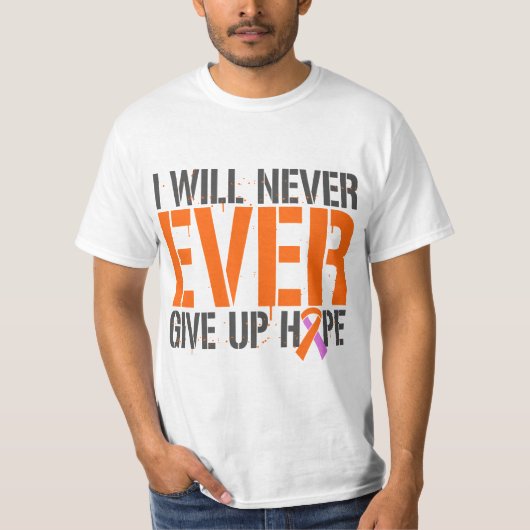 T-shirt Psoriasis d'eczéma j'abandonnerai jamais jamais (Devant)