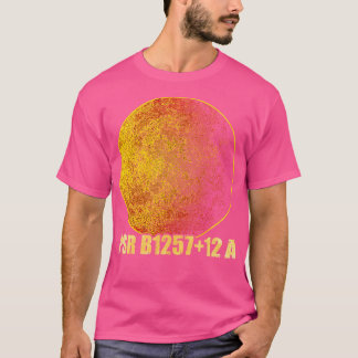 T-shirt PSR B125712 Une planète exoplanète