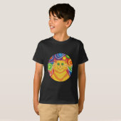 T-shirt 'Psy-cat-delic round 'Super Man !' (Devant entier)