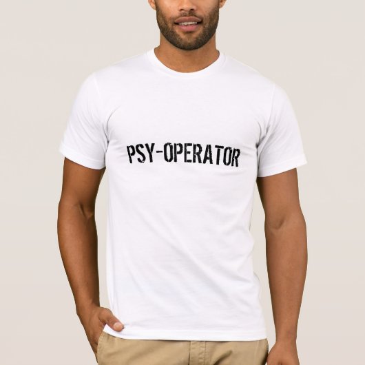 T-SHIRT PSY-OPERATOR (Devant)