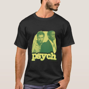 T-shirt Psych Shawn Spencer Et Gus Crew Cou