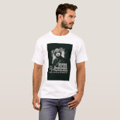 T-shirt Psychanalystes Anonymes blancs Teddy Bear Graphism (Devant entier)