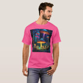 T-shirt Psychedelic Edm Music Festival Camp Hippie Graph (Devant entier)