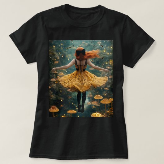 T-shirt Psychedelic Fantasy Magic Art (Design devant)