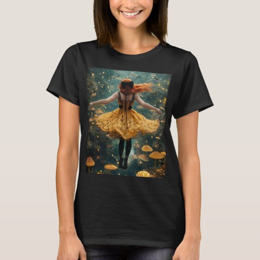 T-shirt Psychedelic Fantasy Magic Art (Devant)