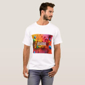 T-shirt "Psychedelic Rx : Dépasser les médicaments" (Devant entier)