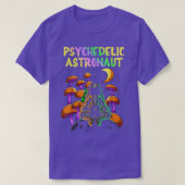 T-shirt Psychedelic Space Astronaut Psychonaut (Design devant)